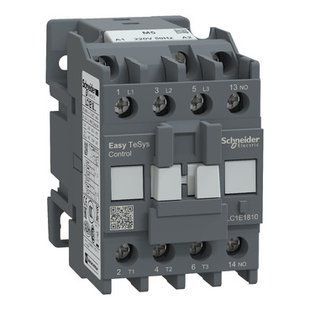 КОНТАКТОР 3Р Е 1NO 18А АС3 ~220В 50 ГЦ LC1E1810M5 фото