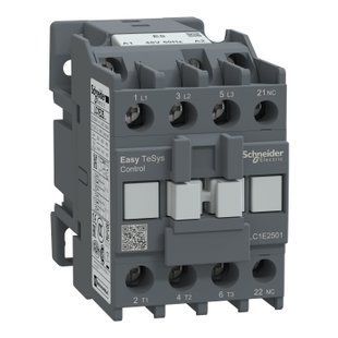 КОНТАКТОР 3Р Е 1NC 25А АС3 ~48В 50 ГЦ LC1E2501E5 фото