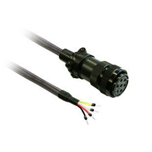 servo motor BCH16 power cable, 4G2.0, 25M, no shield, MIL VW3M5A21R25 фото