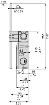 XCKVR54D1H29 КІНЦЕВИЙ ВИМИКАЧ ПЛАСТИК XCKVR54D1H29 фото