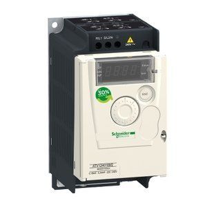 ПЕРЕТВОРЮВАЧ ЧАСТОТИ ATV12 0,18кВт 220В, 1ф живлення, з радіатором ATV12H018M2 фото